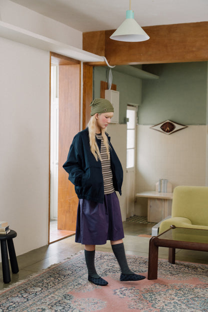 Workwear pocket button loose jacket