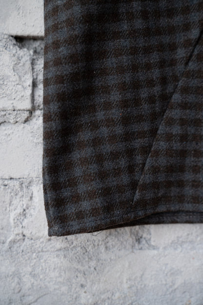 Plaid Button-Down Top