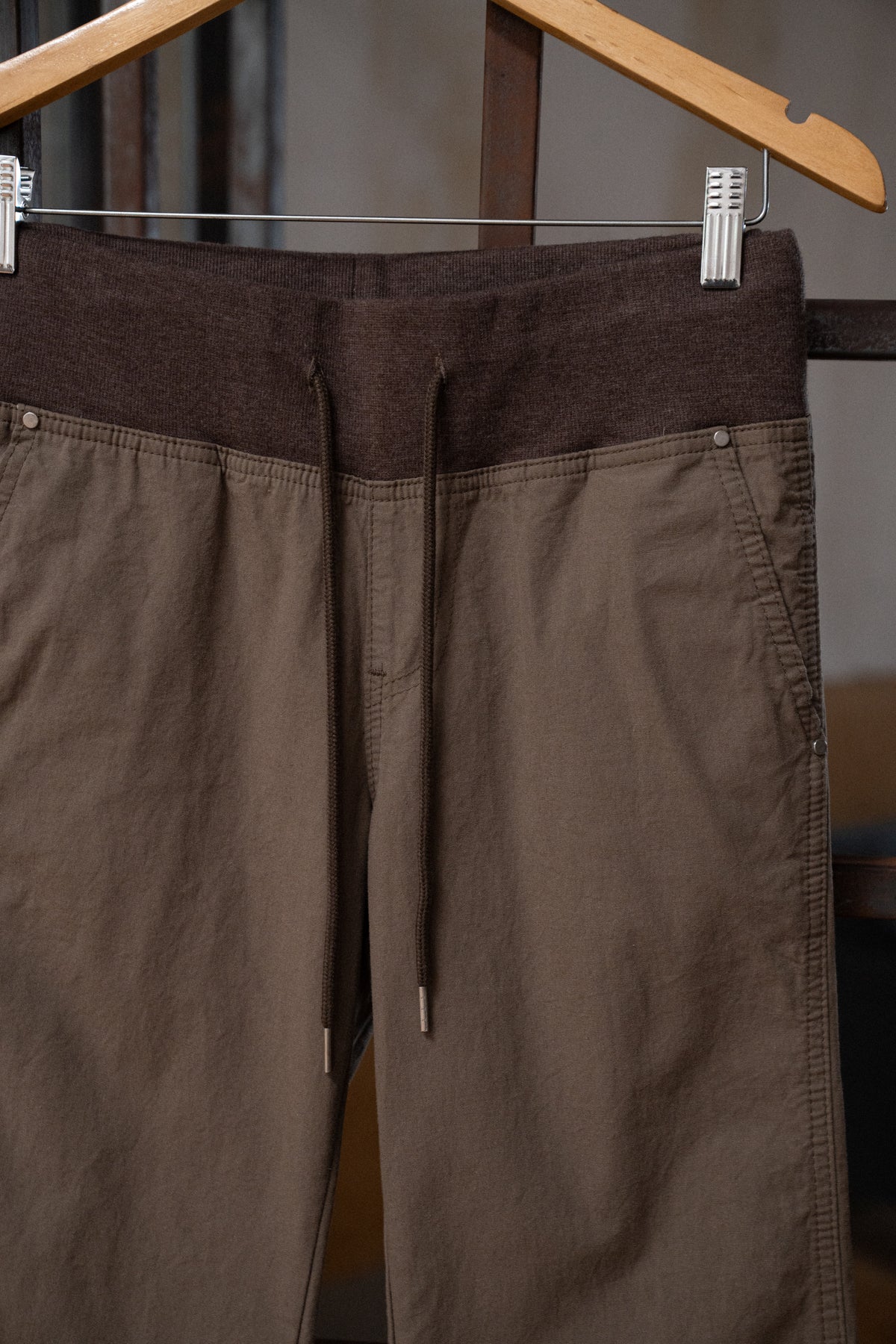 Cotton Workwear Flared Pants