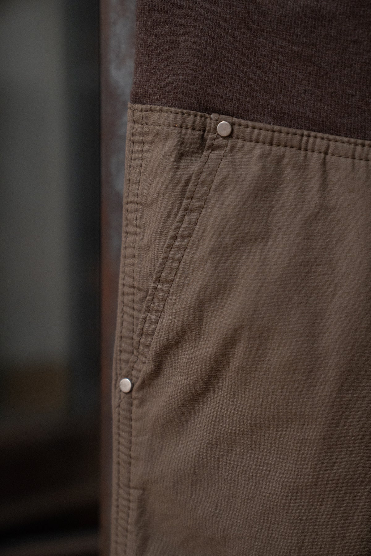 Cotton Workwear Flared Pants
