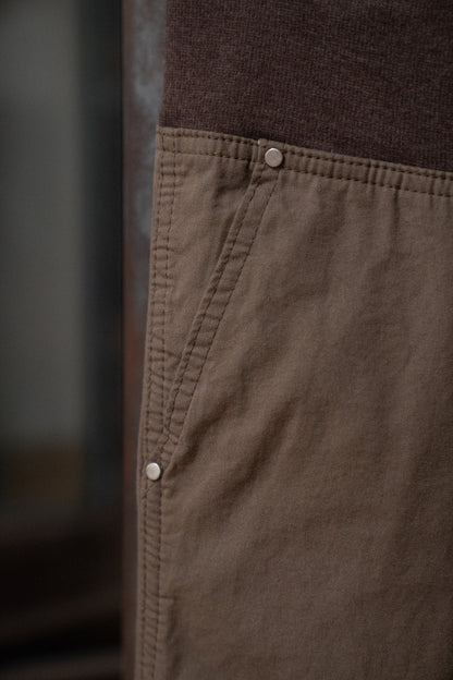 Cotton Workwear Flared Pants