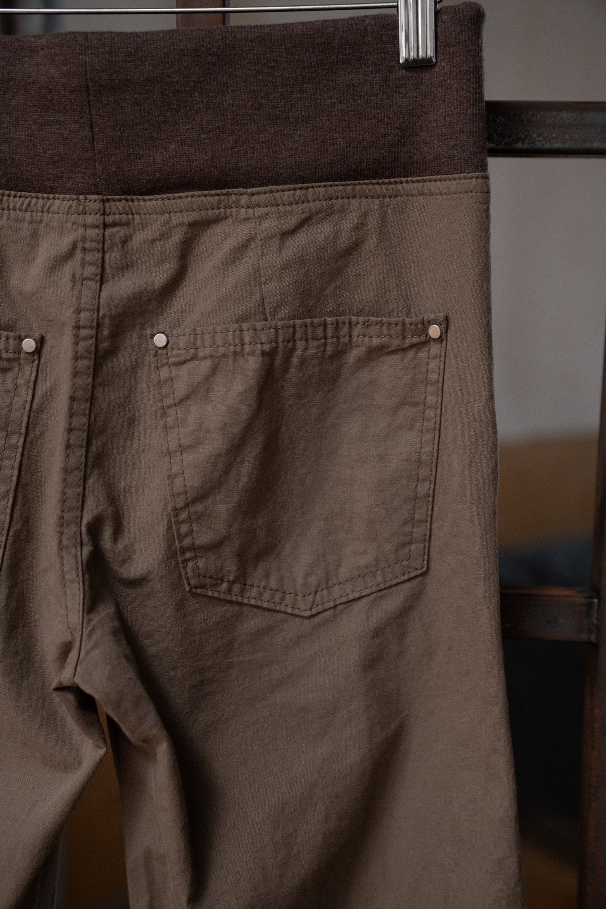 Cotton Workwear Flared Pants