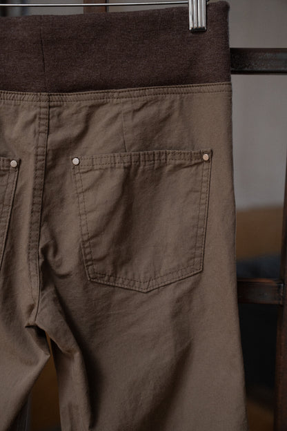 Cotton Workwear Flared Pants
