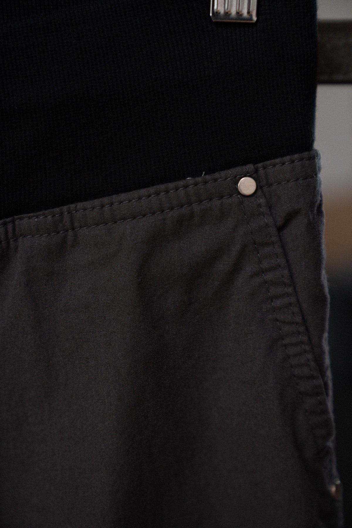 Cotton Workwear Flared Pants