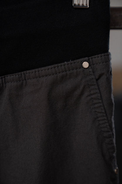 Cotton Workwear Flared Pants
