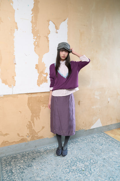 Matte A-Line Skirt
