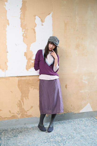 Matte A-Line Skirt
