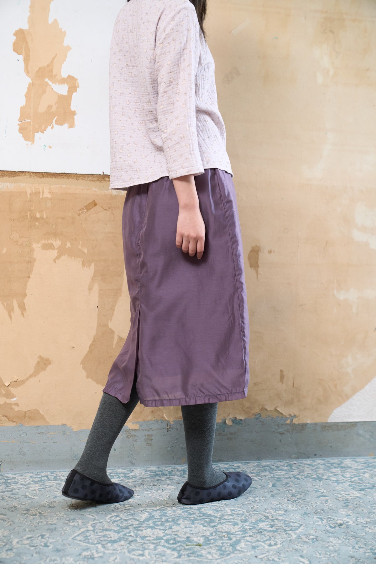 Matte A-Line Skirt