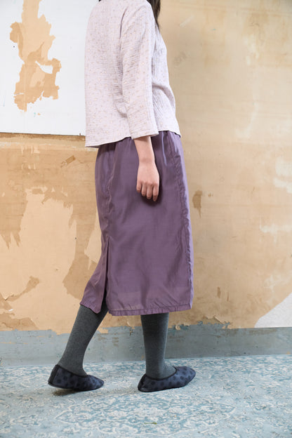 Matte A-Line Skirt
