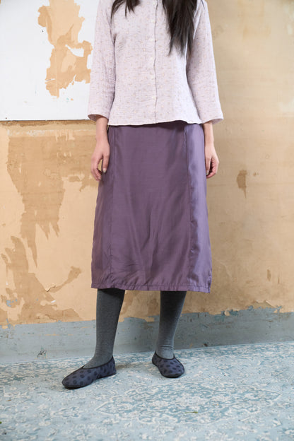 Matte A-Line Skirt