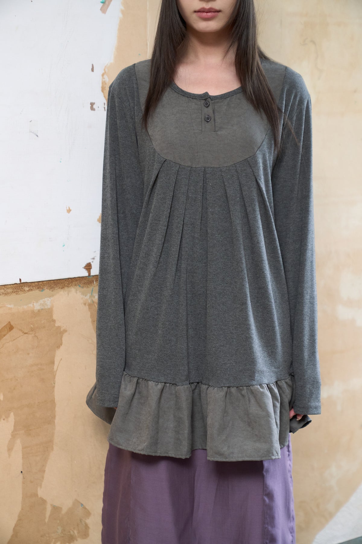 Retro Loose-Fit Patchwork Lace Top