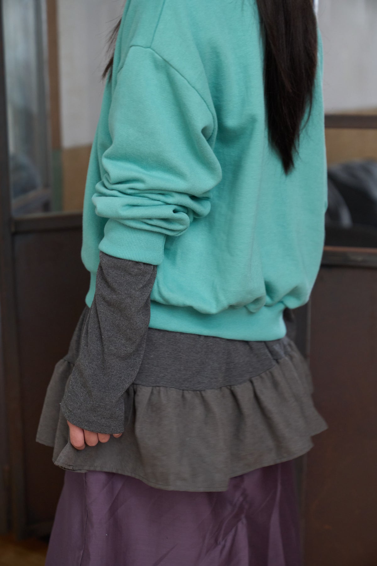 U-Neck Sweatshirt