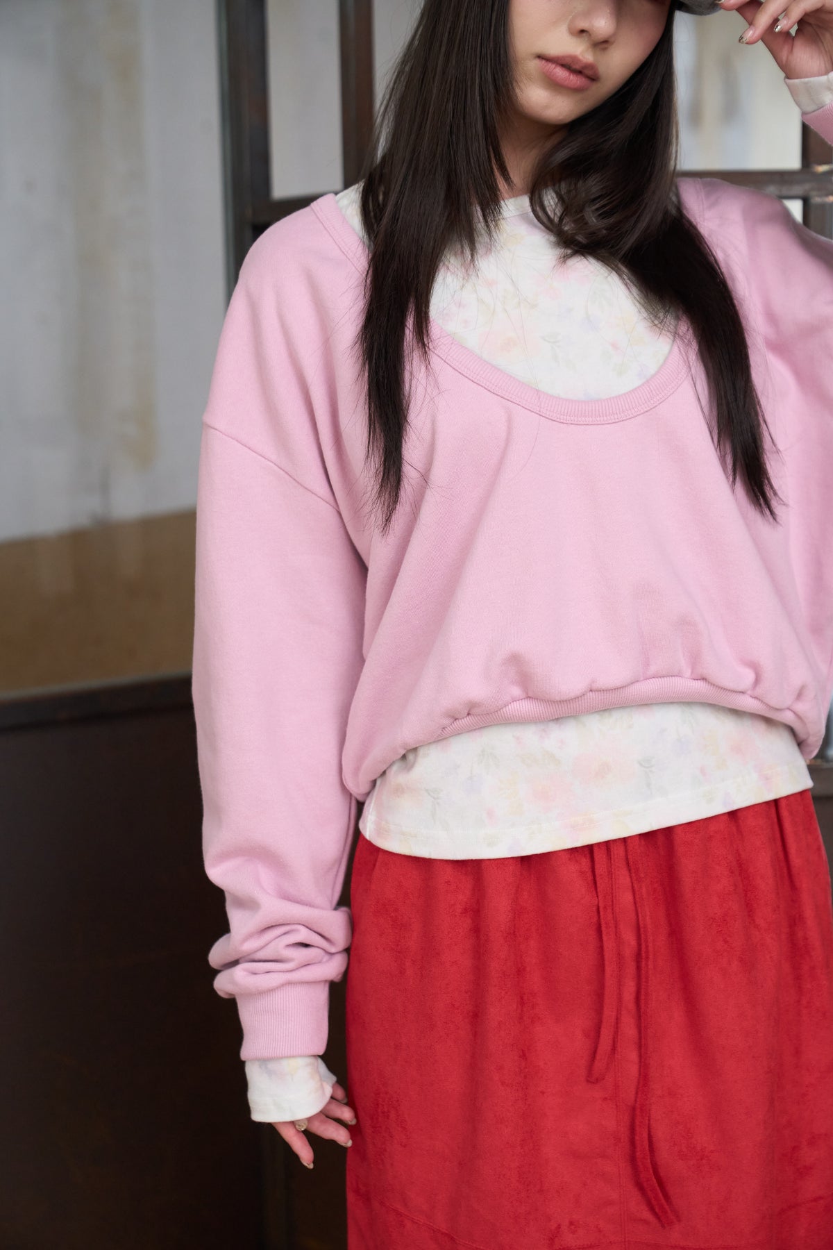 U-Neck Sweatshirt