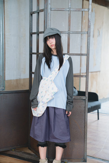 Loose-Fit Raglan Top