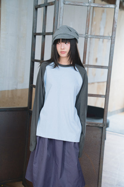 Loose-Fit Raglan Top