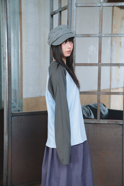 Loose-Fit Raglan Top