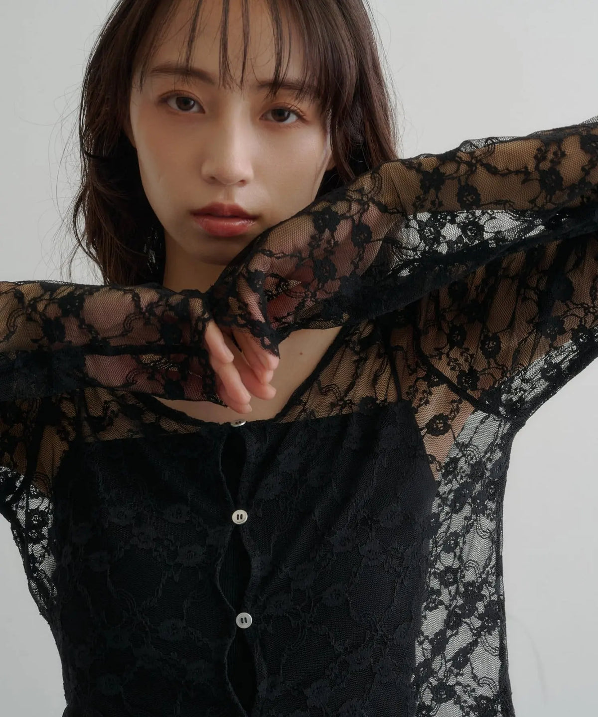 (Sale 至9/21 22:00）kastane 2way 蕾絲上衣