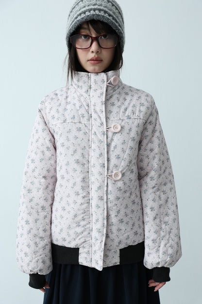 Floral Quilted Coat