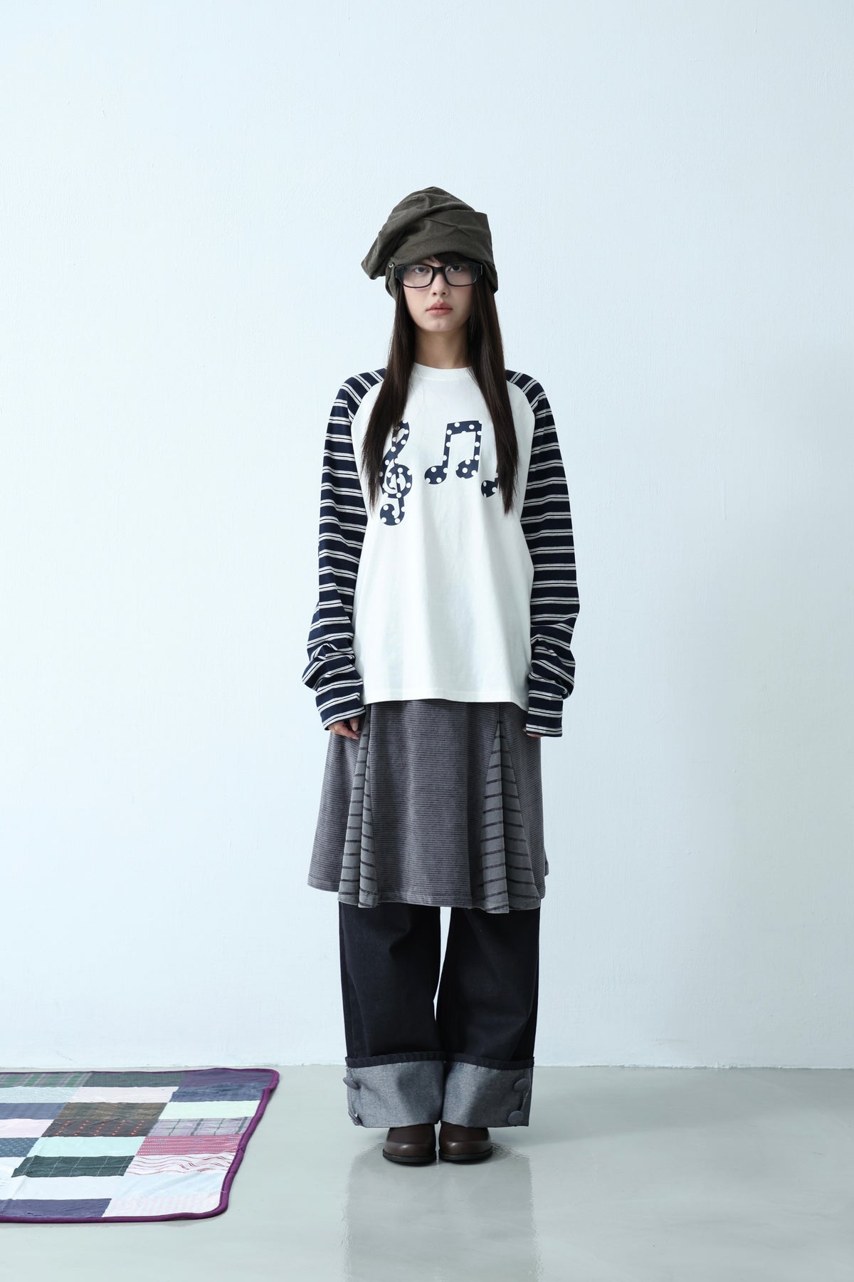Cotton button cap