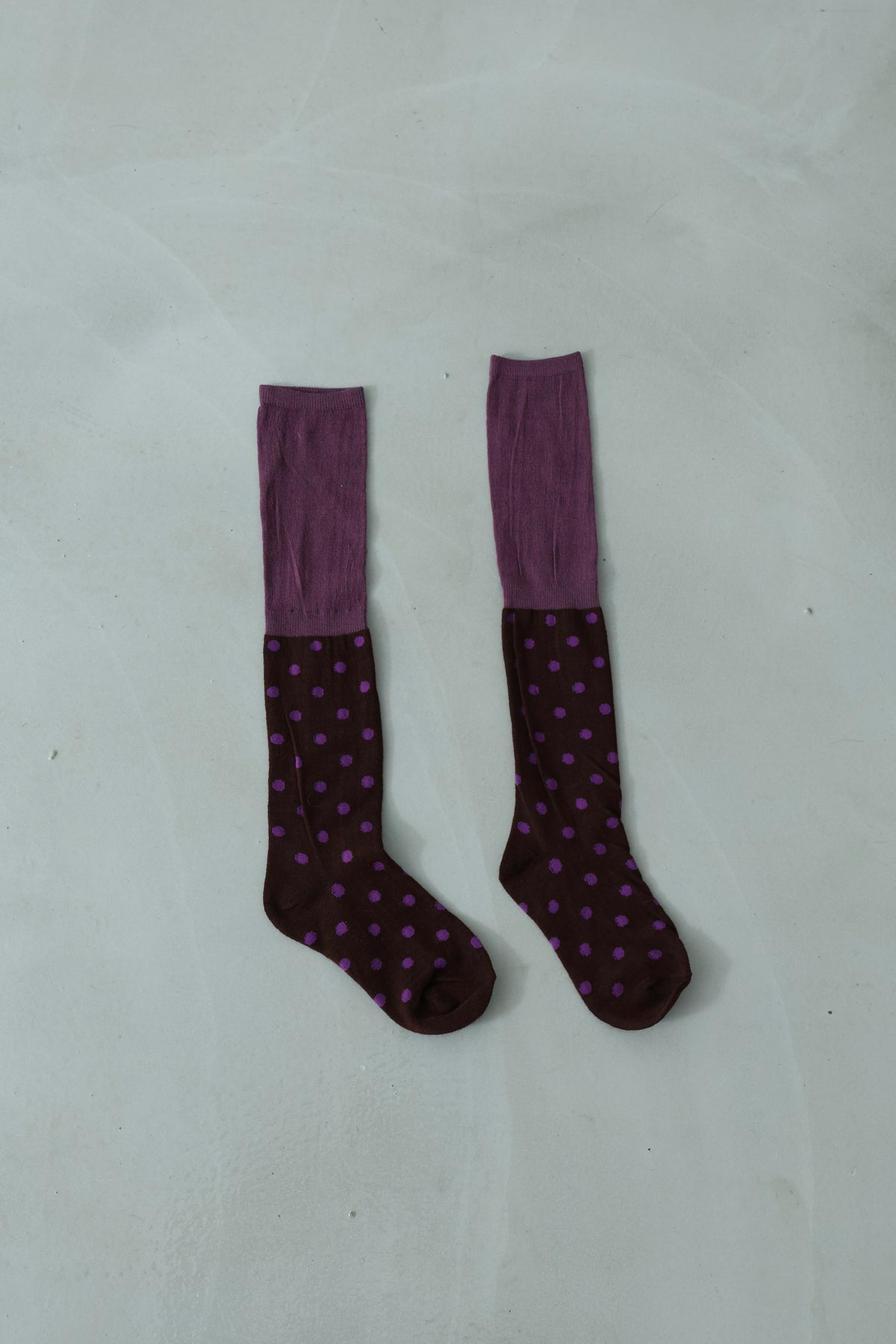 Retro polka dot stockings