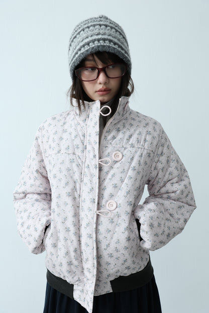 Floral Quilted Coat