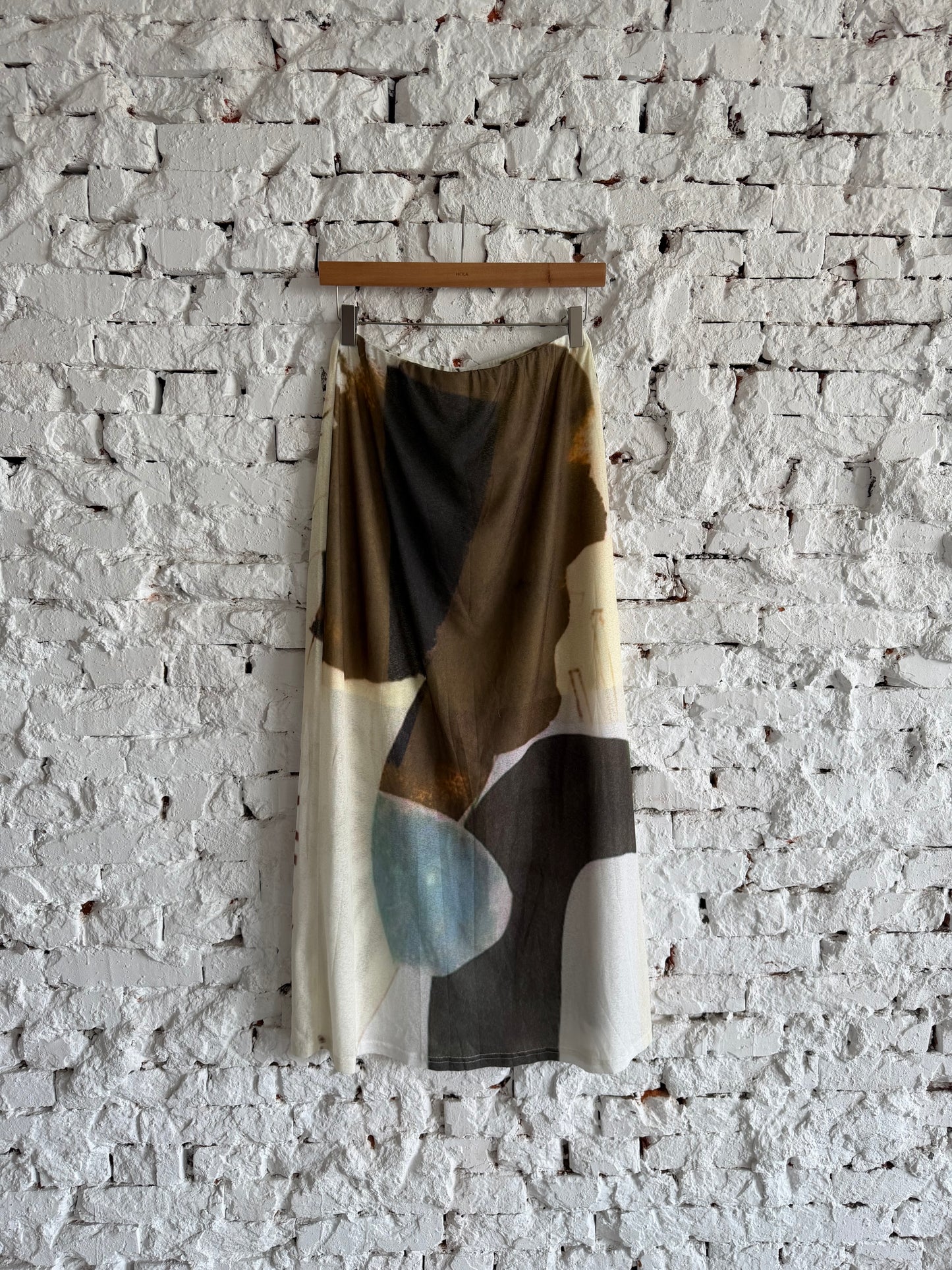 Double-sided printed dress
