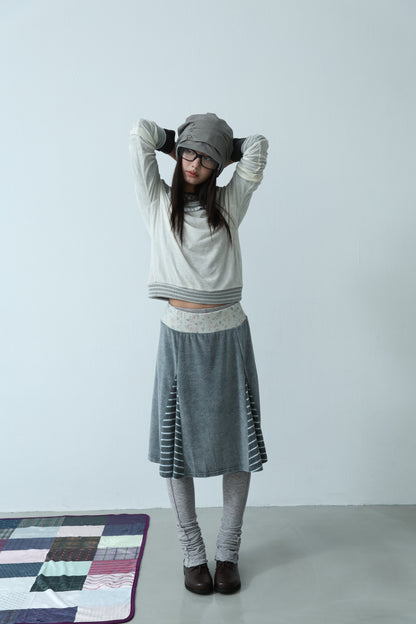 Striped Patchwork Top