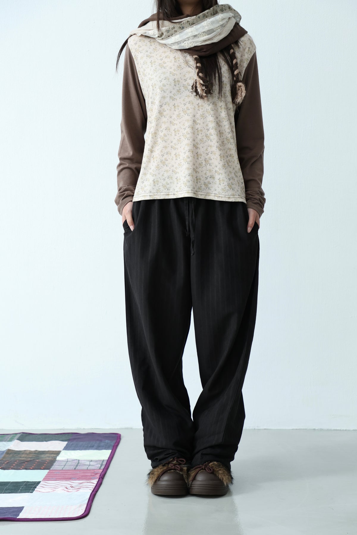 Floral Raglan Top