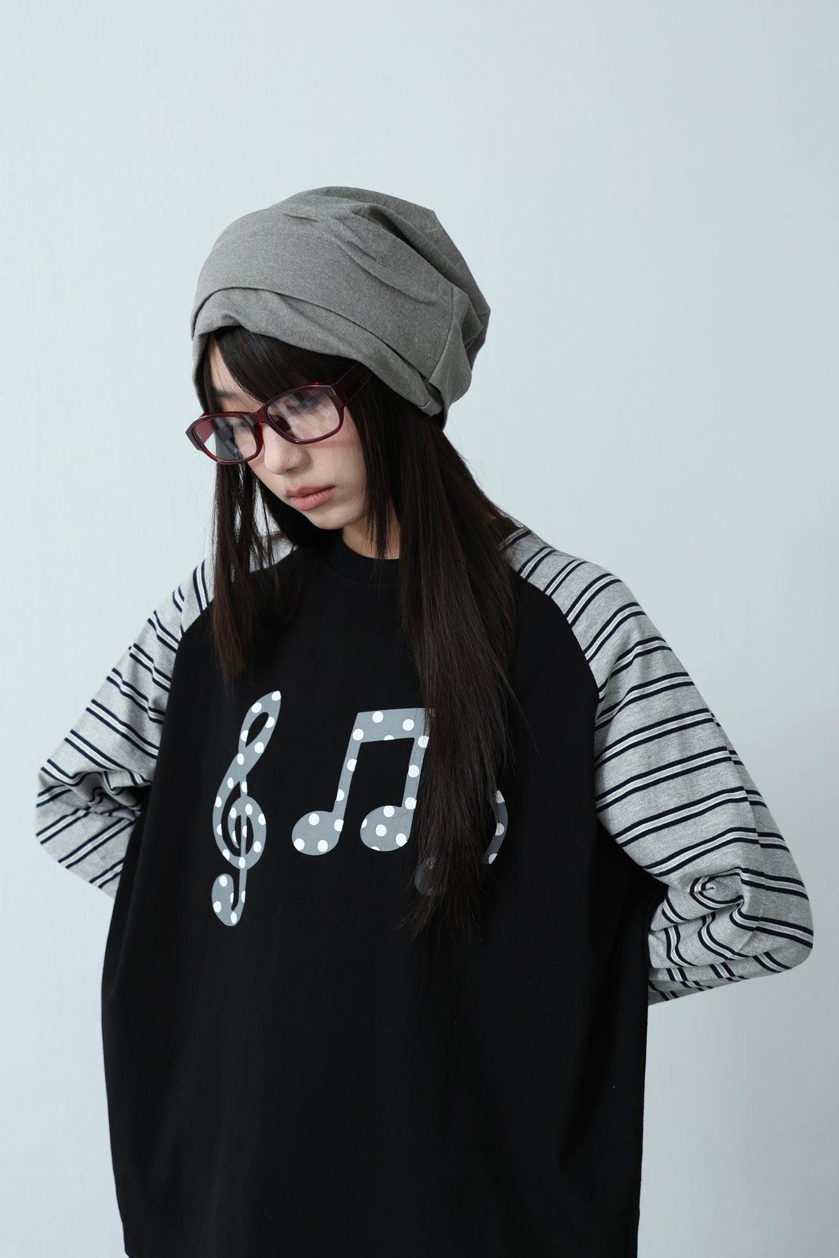 Melody Note Shoulder Top