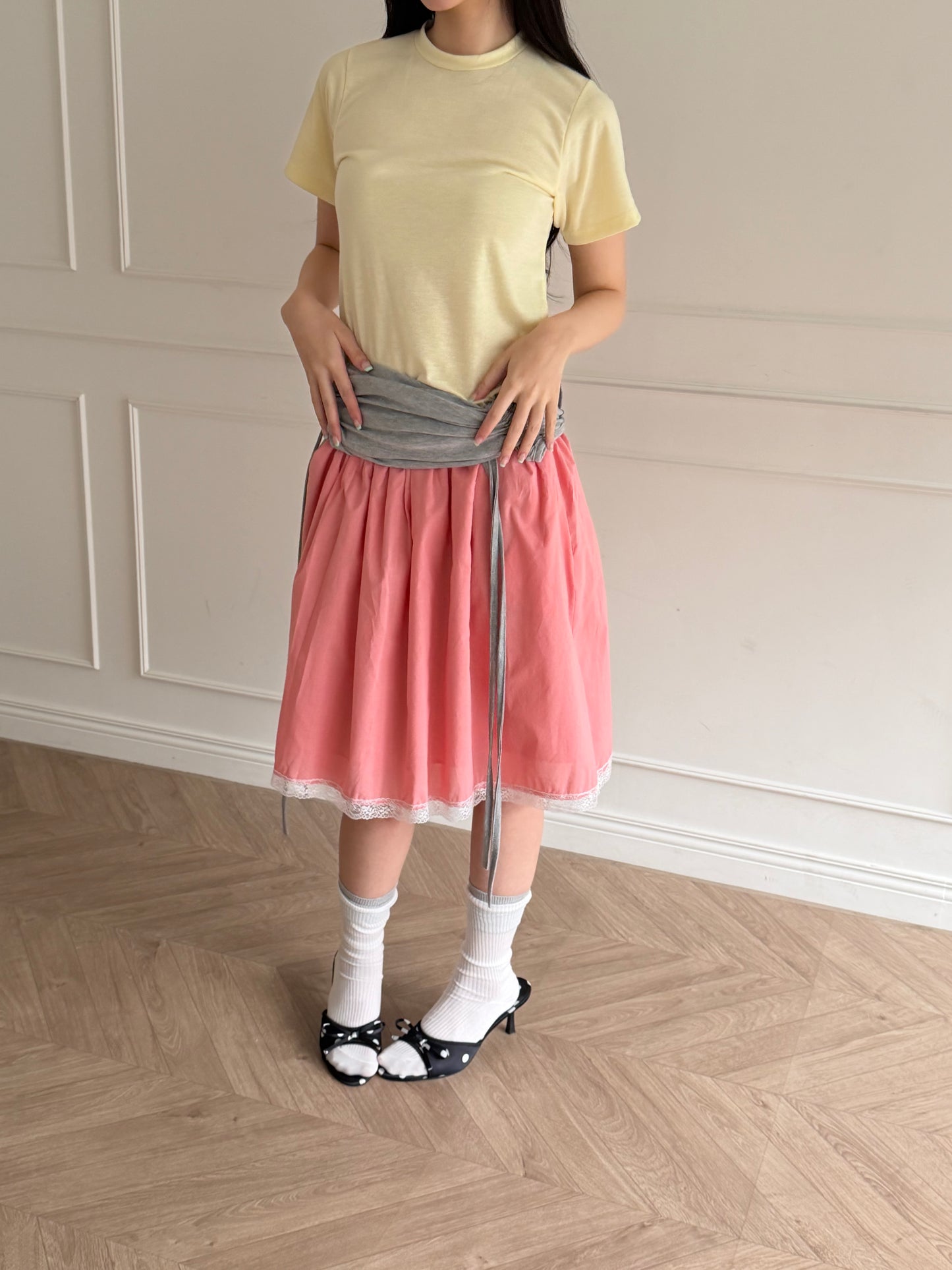 Two-piece vest top set