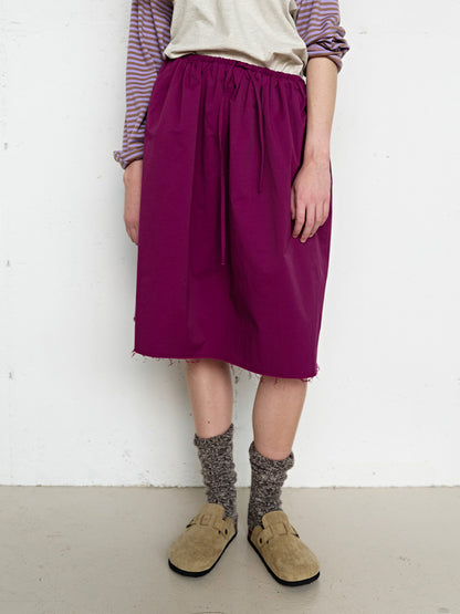 FUN FROM FUN Volume Skirt in Berry