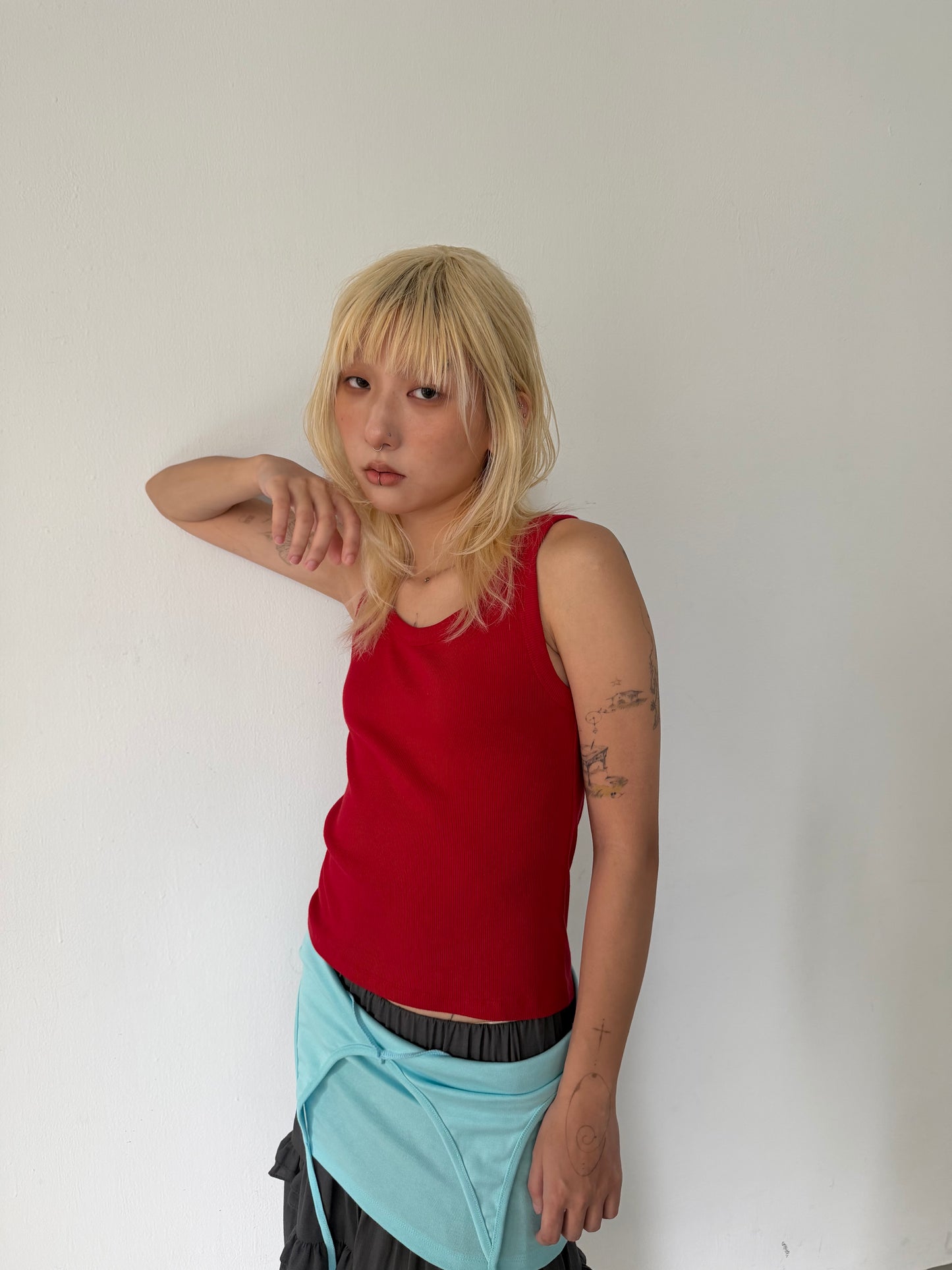 cotton tank vest