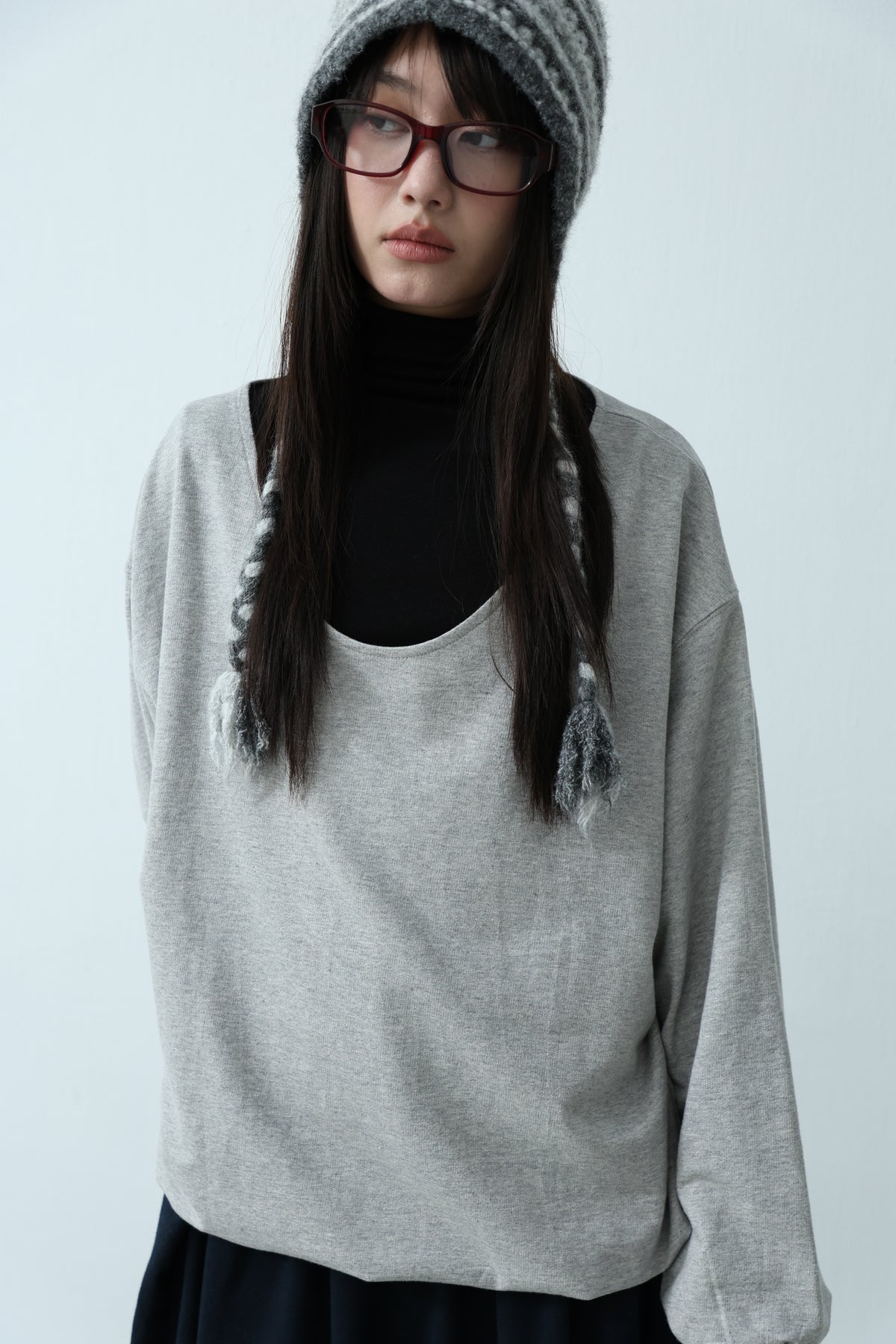 basic button-down top