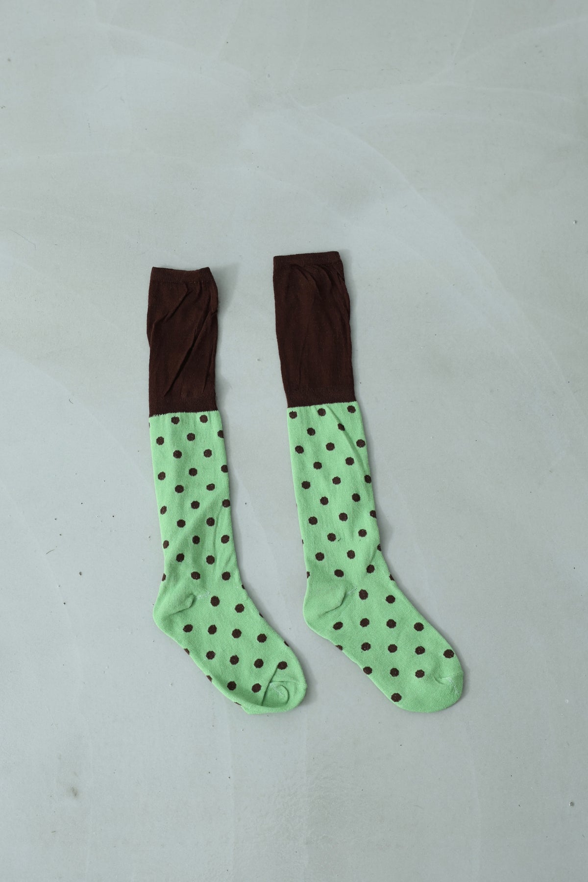 Retro polka dot stockings