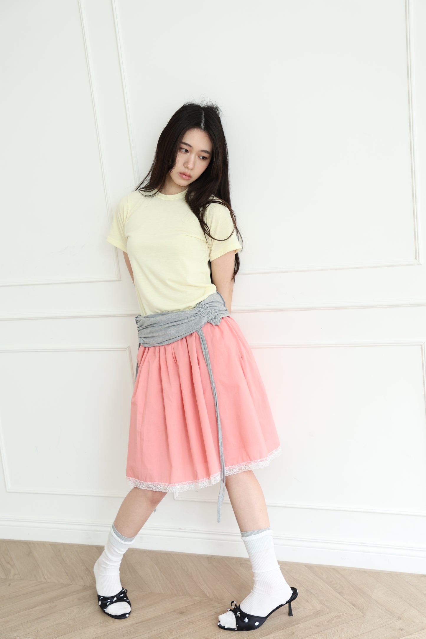 Two-piece vest top set