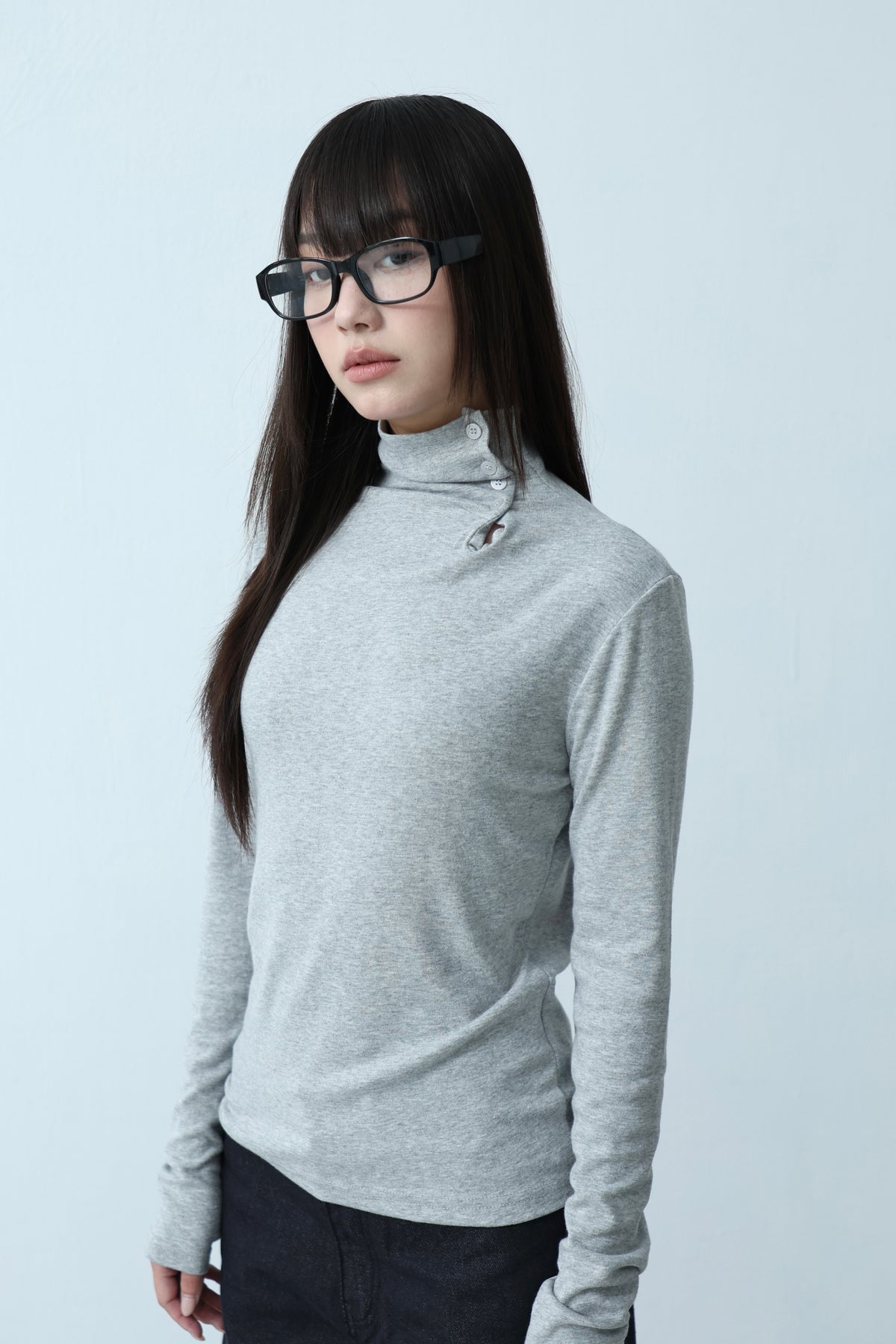 basic button-down top