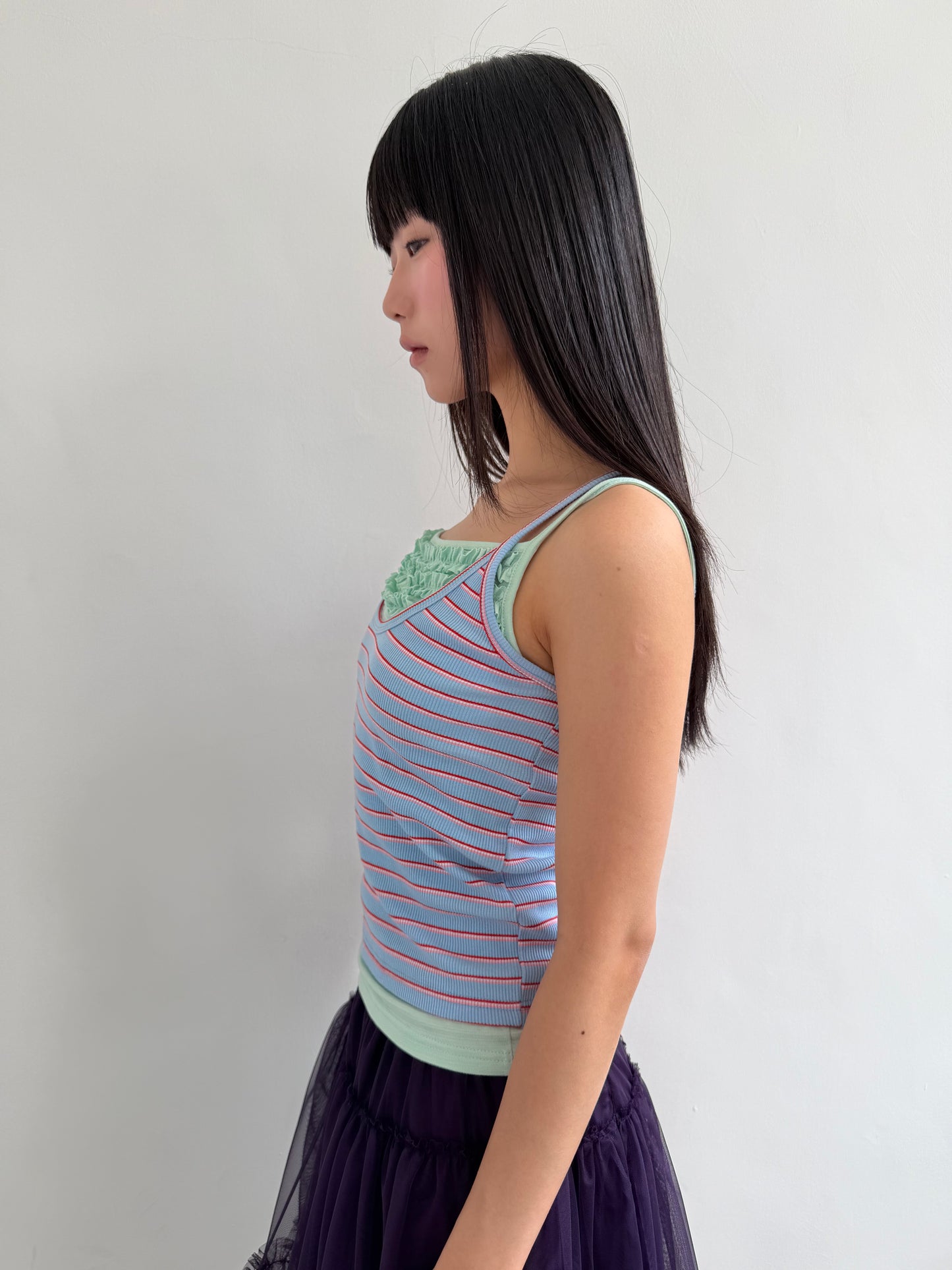 2-Way Striped Tank Top