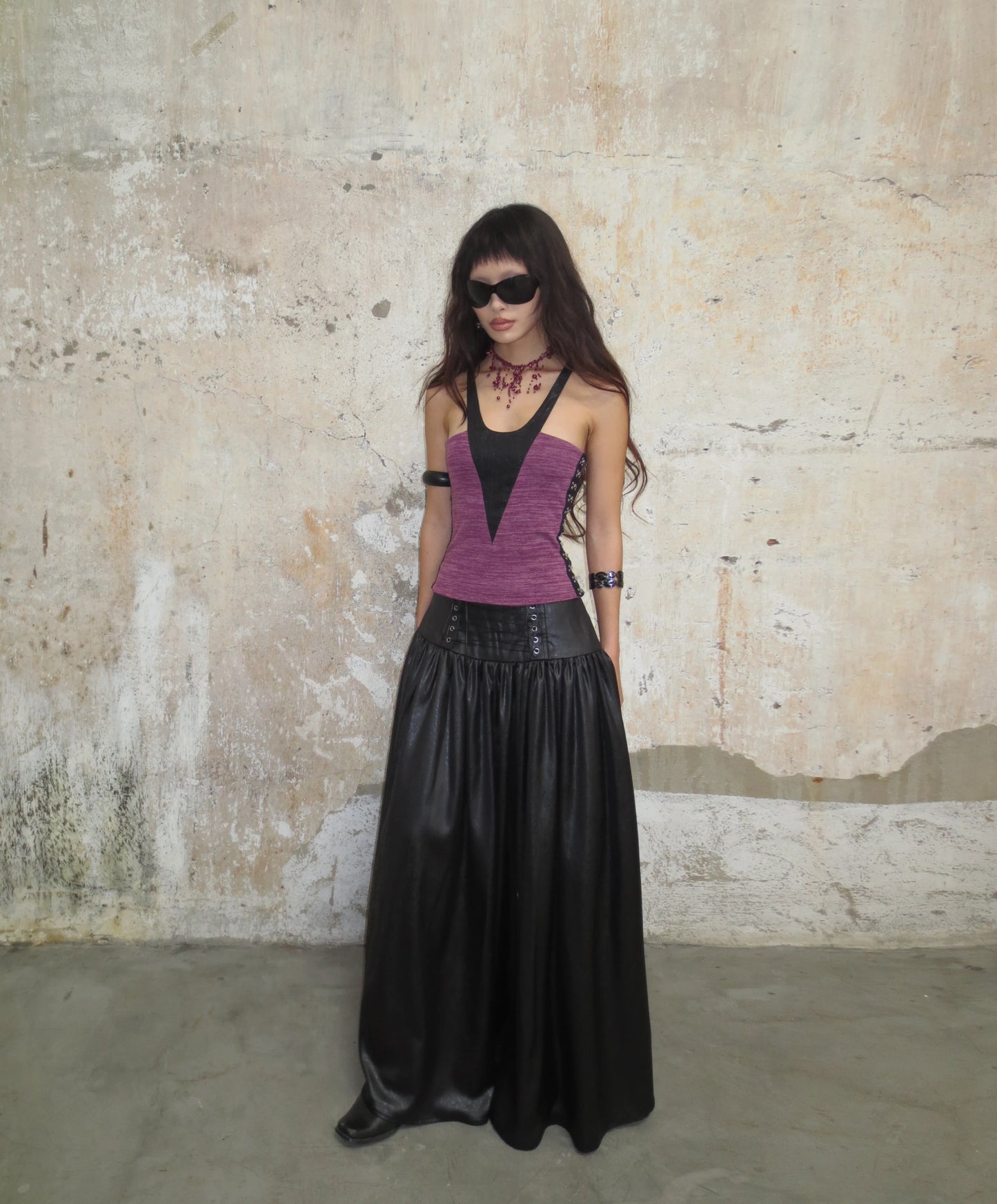 into.eight CRUSH SKIRT