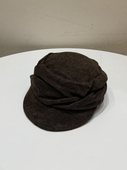 Retro Pleated Newsboy Cap