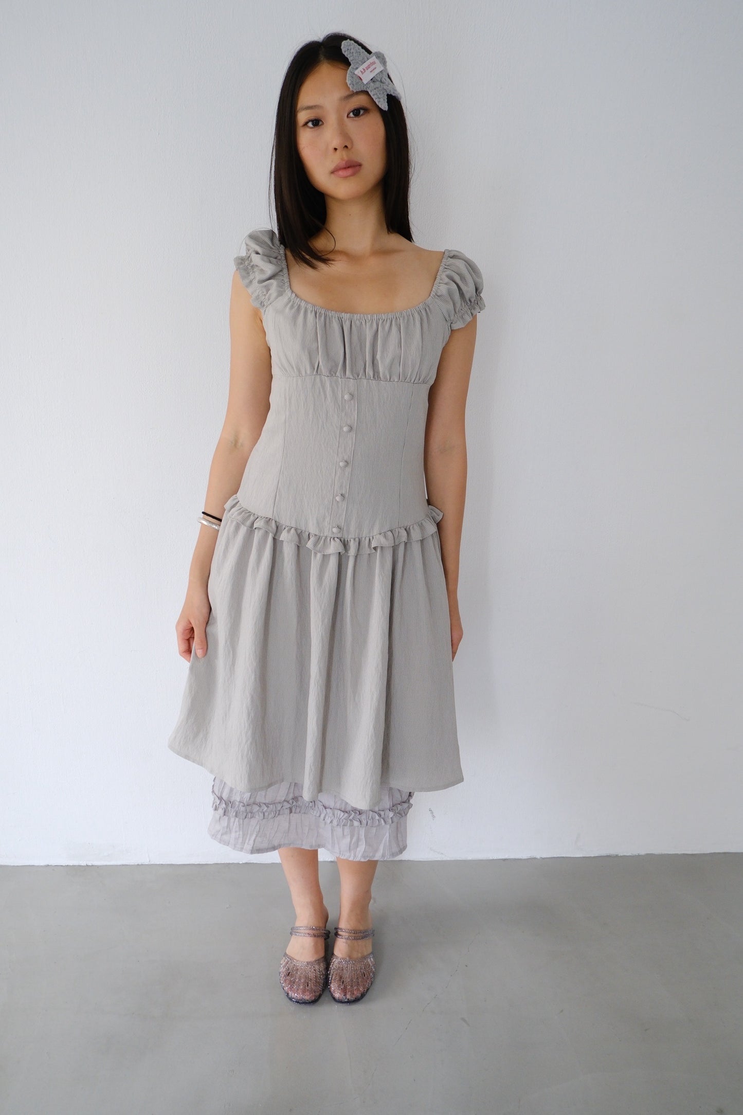 Petite Ruffle Dress