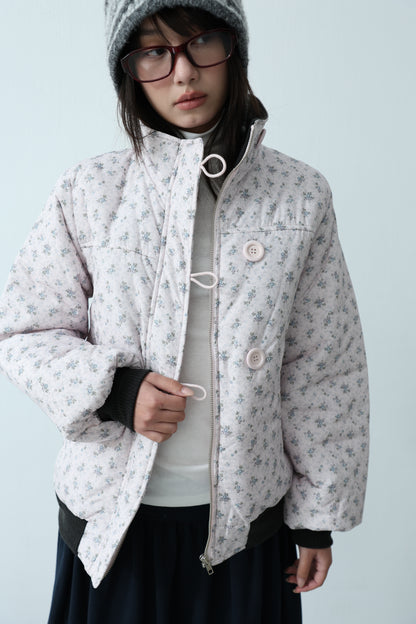 Floral Quilted Coat