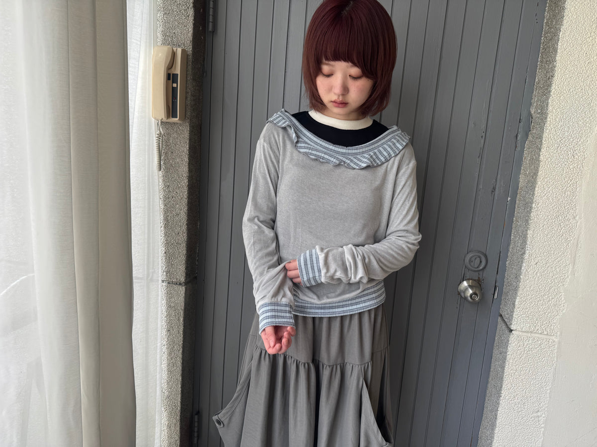 Crew neck knit top