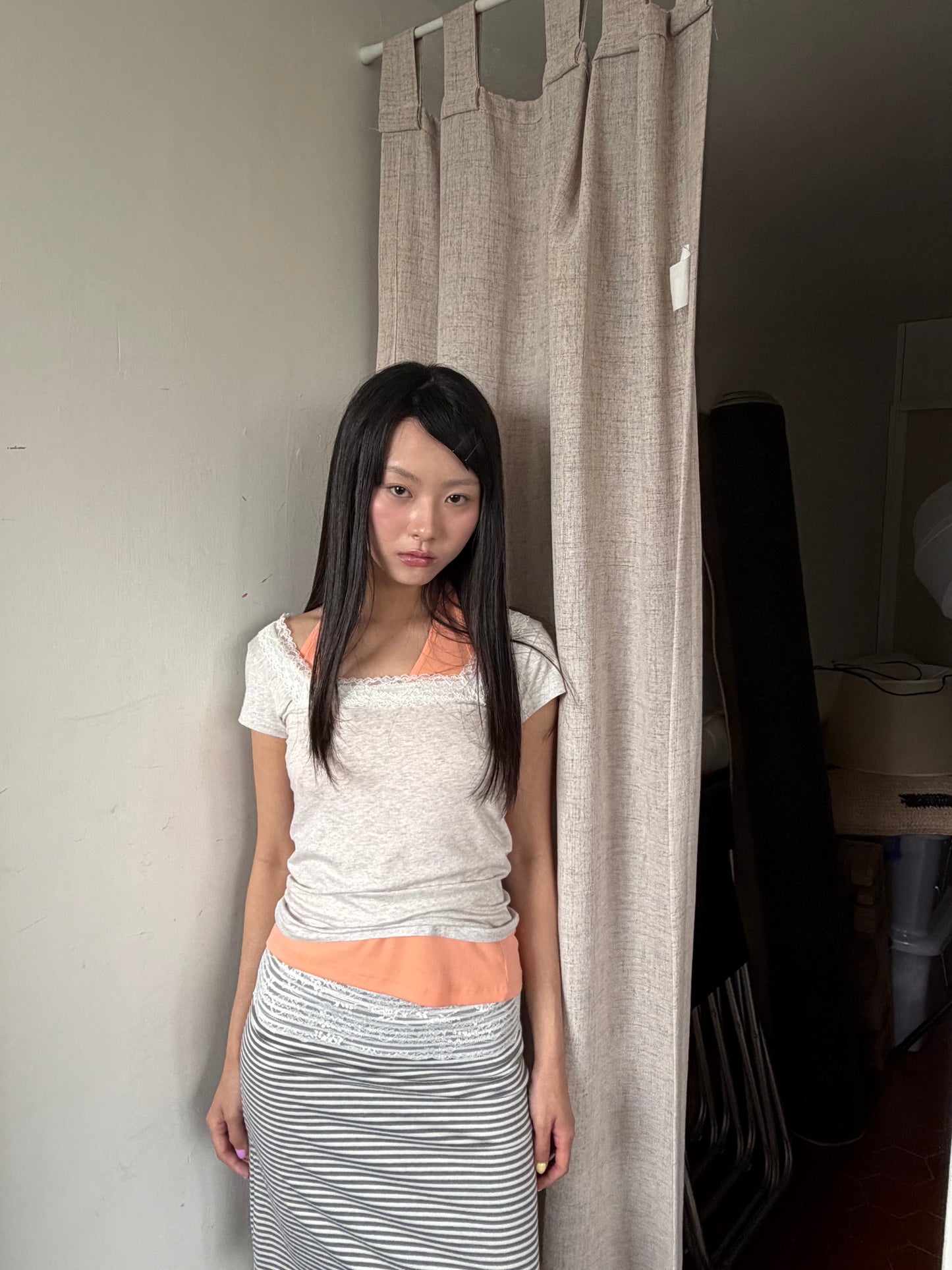 Lace Frame Tee