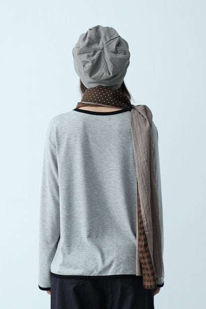 Henley Trim Basic Top