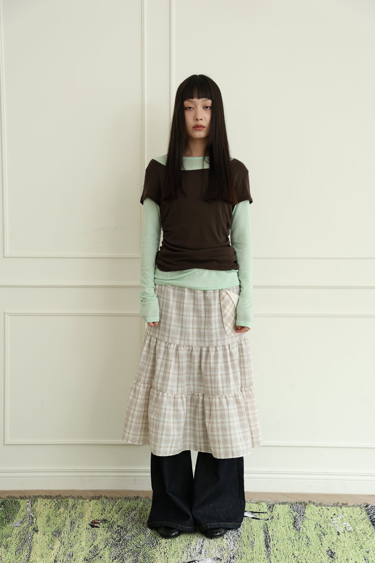 Faux Layered Color Block Top