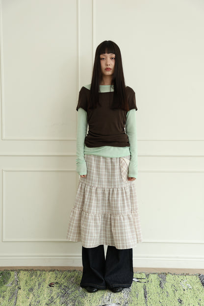 Faux Layered Color Block Top