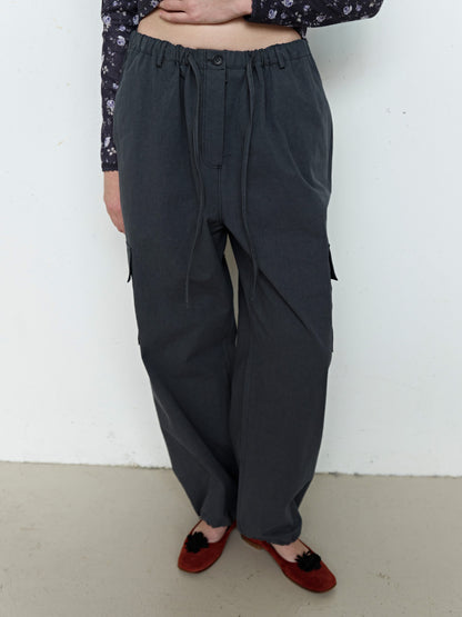 FUN FROM FUN Saturday Cargo Pants, Charcoal