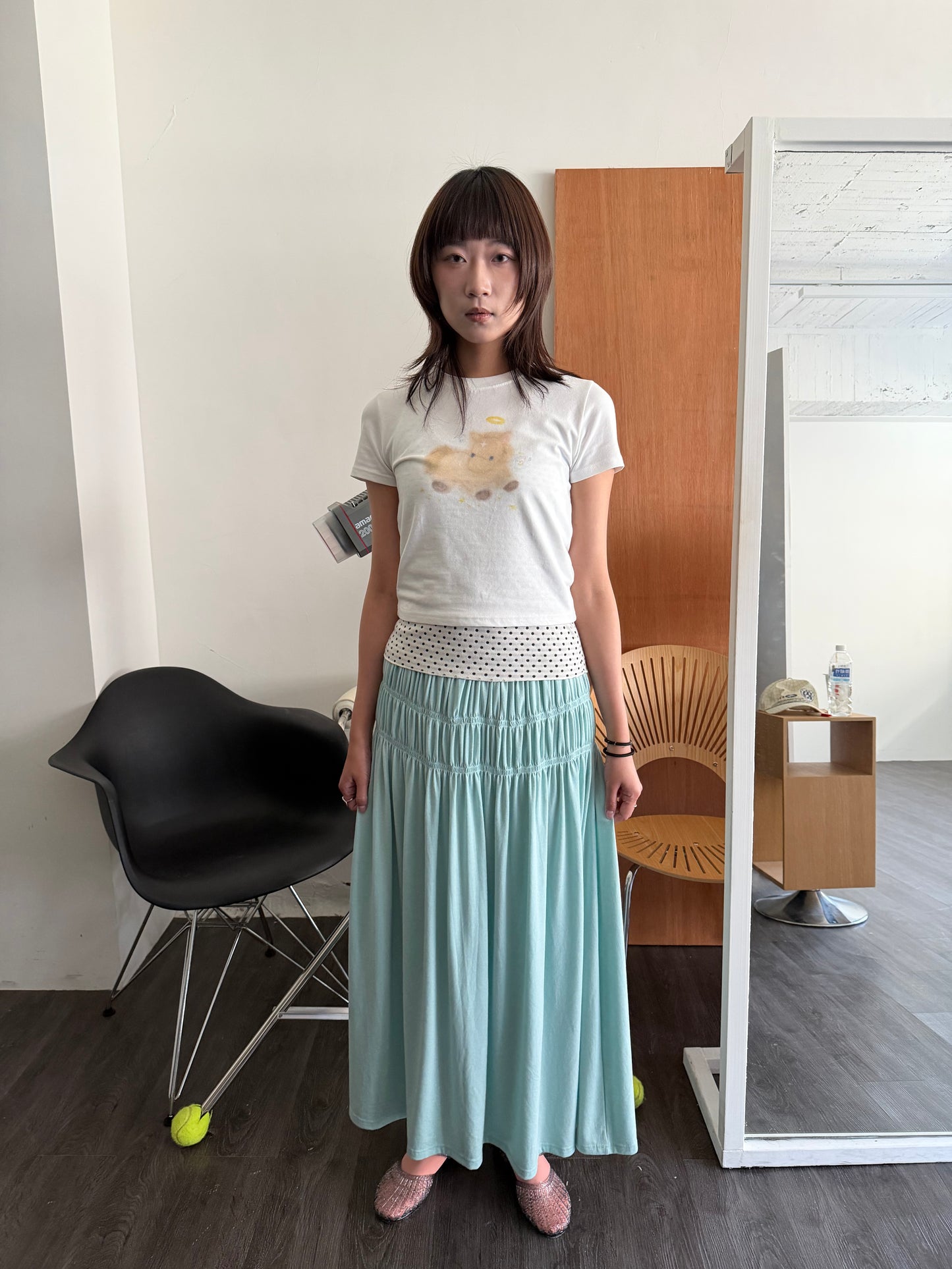 Effortless Pleated Dress