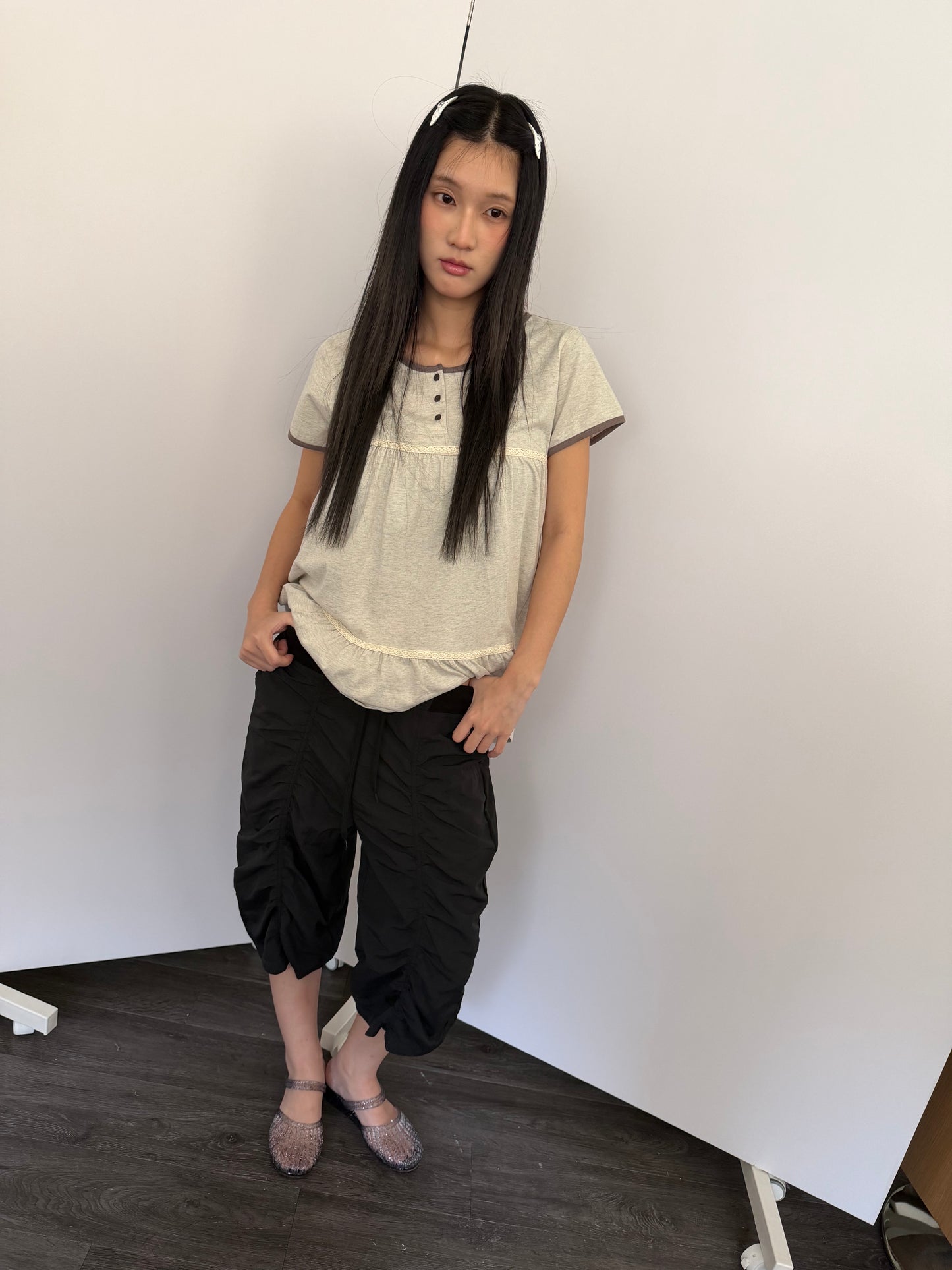 Long Lace Top