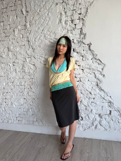 U-neck cotton top